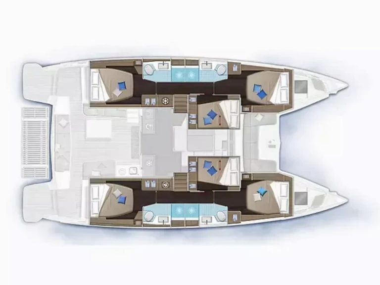 Huur een Lagoon Lagoon 51 in Pálairos