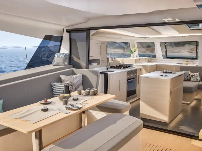 Verhuur Catamaran in Road Town - Fountaine Pajot Fountaine Pajot FP 44 Maestro - 3 cab.