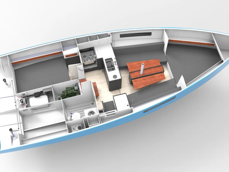 Verhuur Zeilboot in La Trinité-sur-Mer - RM RM 9.70 BIQUILLE