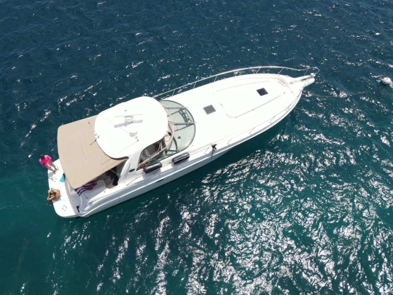 Bootverhuur Tortola goedkoop Sea Ray 525 Sundancer