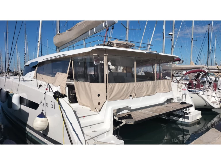 Verhuur Catamaran in Castellammare di Stabia - Fountaine Pajot Aura 51
