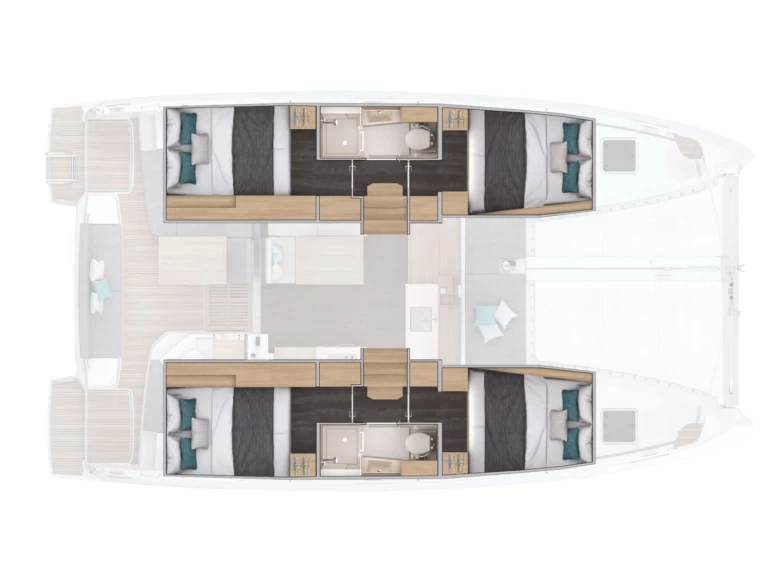 Huur Catamaran met of zonder schipper Lagoon in Furnari