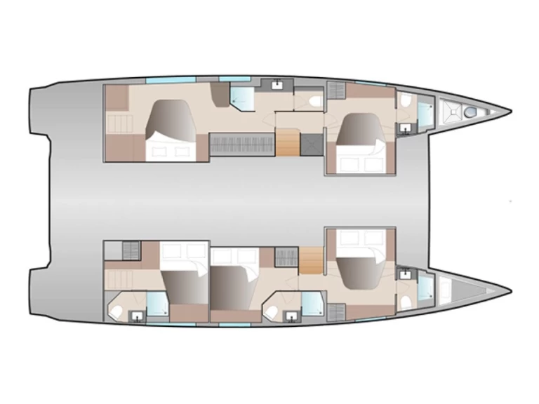 Jachthuur in Castellammare di Stabia - Fountaine Pajot Aura 51 via SamBoat