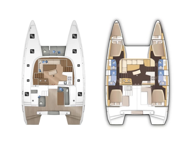 Huur een Lagoon Lagoon 42 in Lávrio