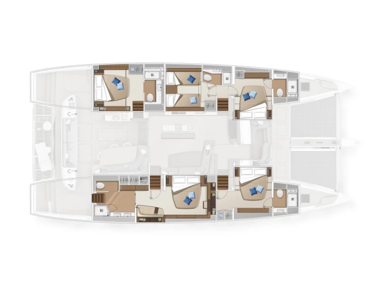 Lagoon Lagoon Sixty 5 Owner's Version te huur van particulier of professional in Salerno