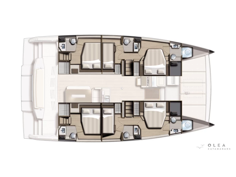 Verhuur Catamaran in Lefkáda - Bali Bali 4.8