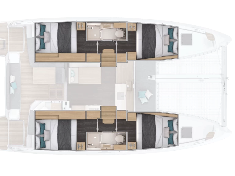 Jachthuur in Kaštela - Lagoon Lagoon 38 via SamBoat
