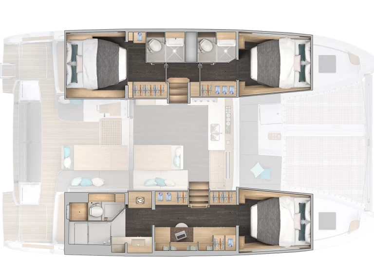 Bootverhuur Kaštela goedkoop Lagoon 43