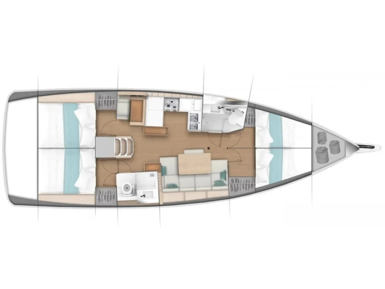 Huur Zeilboot met of zonder schipper Jeanneau in Paros (Eiland)