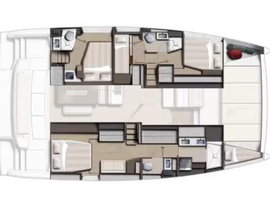 Verhuur Catamaran in Le Marin - BALI 4.6 4 CABINES BALI 4.6 