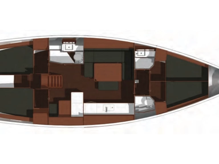 Bootverhuur Arzal goedkoop Dufour 450 Grand Large