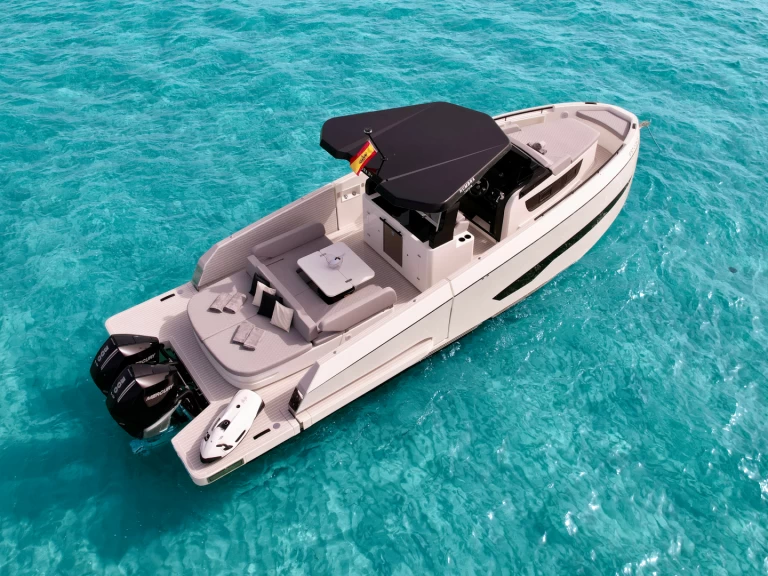 Verhuur Motorboot in Marina Ibiza - Kumbra Yachts 34