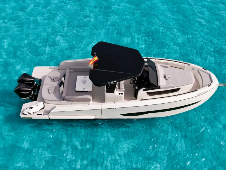 Huur Motorboot met of zonder schipper Kumbra Yachts in Marina Ibiza
