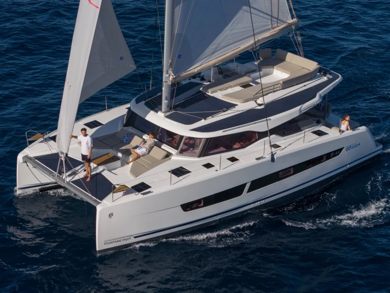 Bootverhuur Fountaine Pajot Fountaine Pajot FP 44 Maestro - 3 cab. in Saint-Raphaël via SamBoat