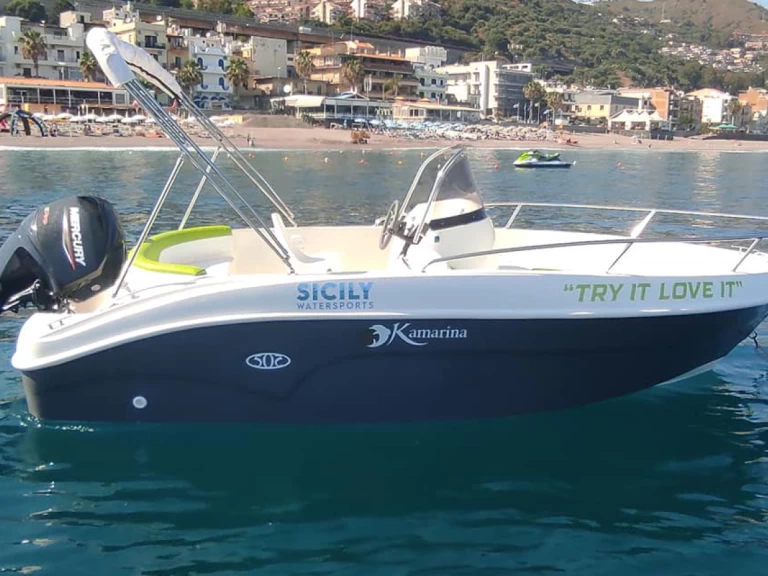 Verhuur Motorboot Kamarina met vaarbewijs