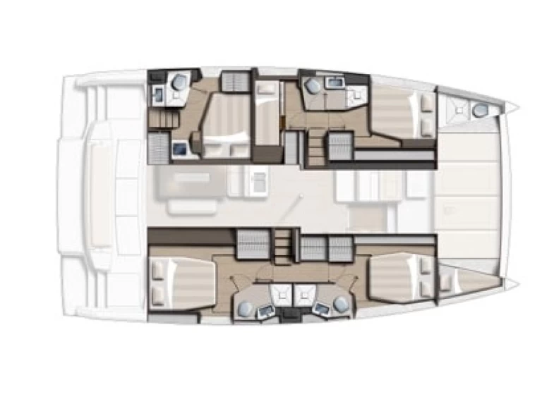 Huur Catamaran met of zonder schipper Bali in Lefkáda
