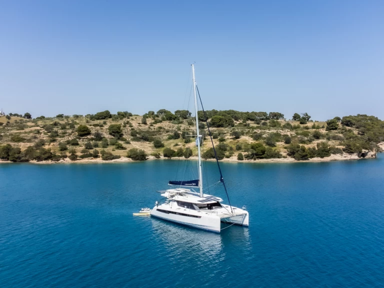 Verhuur Catamaran in Gouviá - Leopard Leopard 50