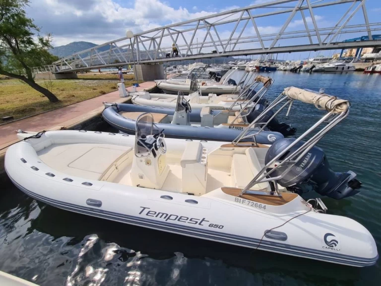 Bootverhuur Saint-Florent goedkoop Tempest 650