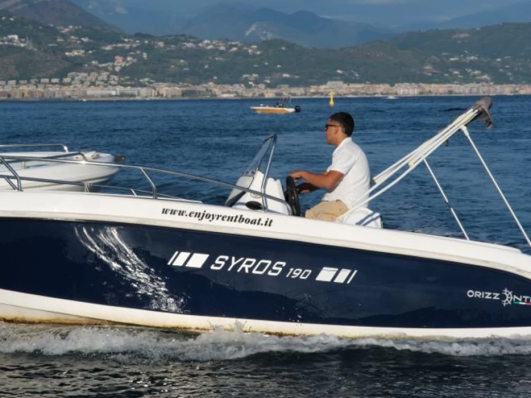 Verhuur Motorboot in Cetara - Orizzonti Syros 190