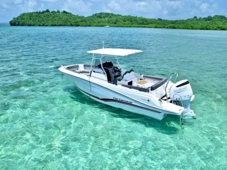 Verhuur Motorboot in Les Trois-Îlets - Jeanneau Cap Camarat 7.5 CC Serie 2