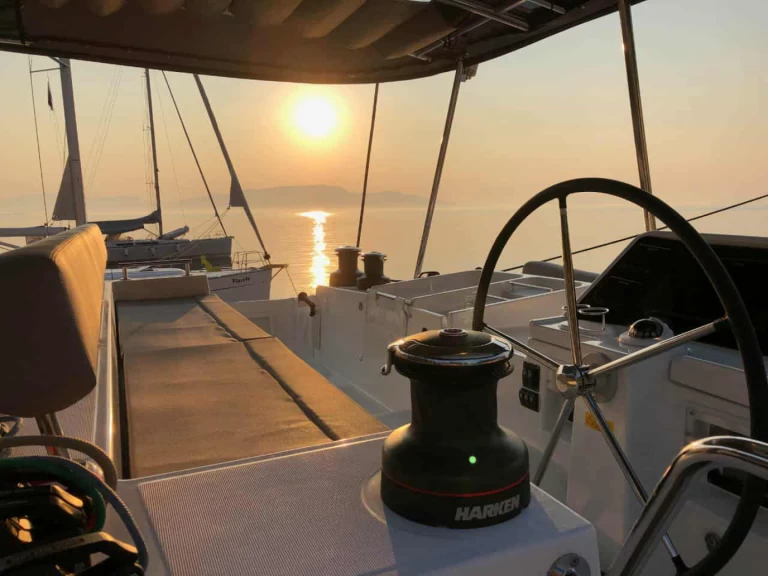 Verhuur Catamaran in Lefkáda - Lagoon Lagoon 450 F