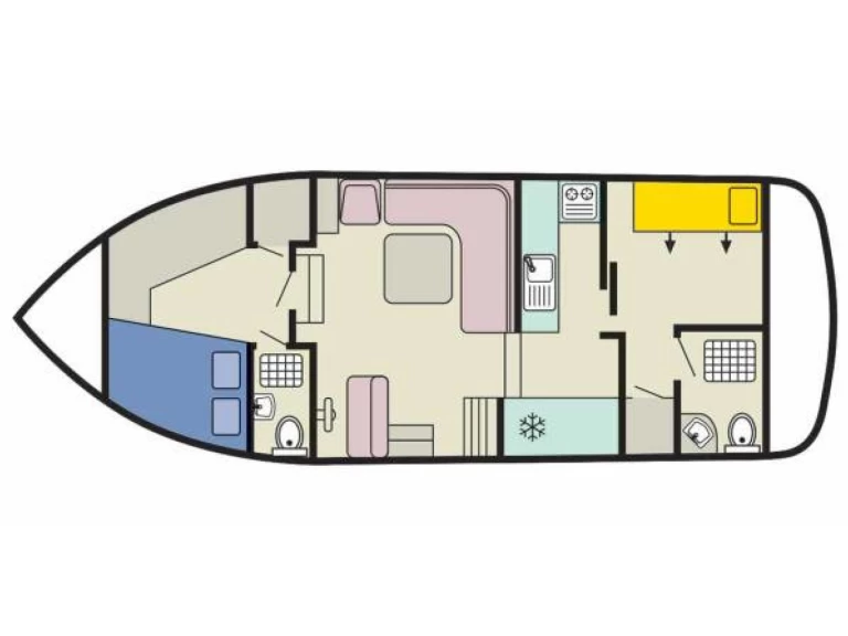 Verhuur Motorboot in Decize - Le Boat Corvette B