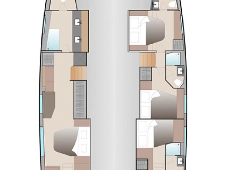 Jachthuur in Le Marin - Fountaine Pajot Aura 51 via SamBoat