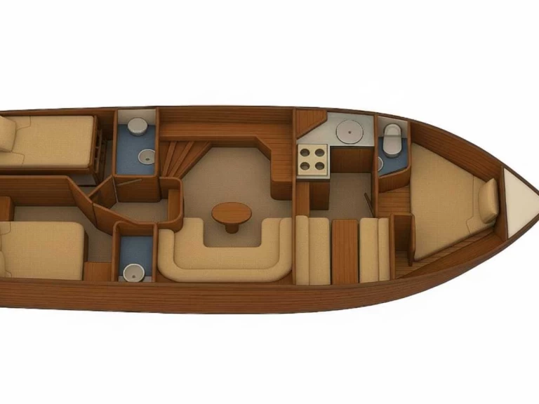 Bootverhuur Waren (Müritz) goedkoop Aqua Yacht 1200