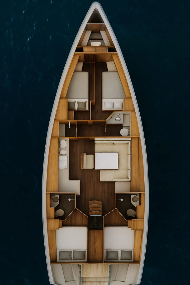 Verhuur Zeilboot in Heiligenhafen - Bavaria Cruiser 45