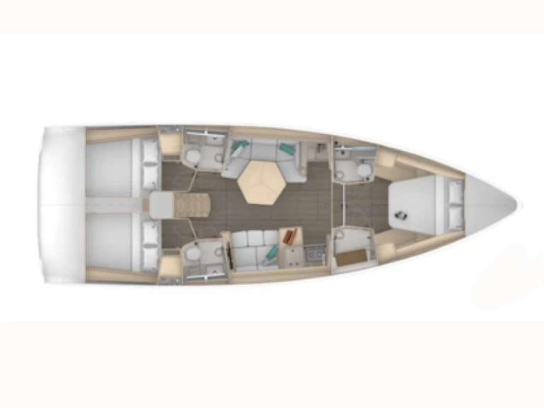 Dufour Dufour 44 te huur van particulier of professional in Palermo