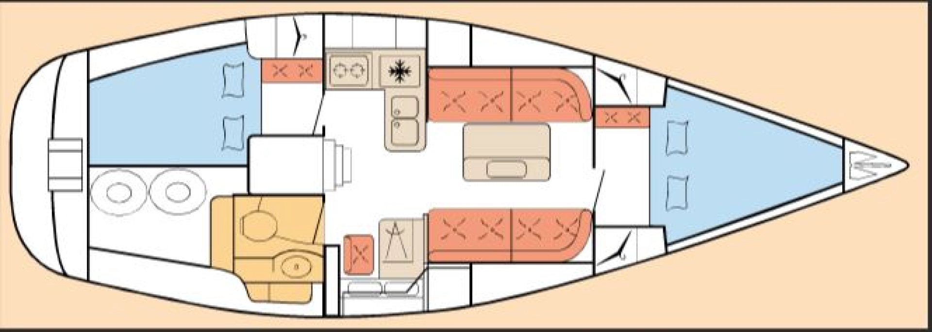 Verhuur Zeilboot in Pointe-à-Pitre - Dufour Dufour 34