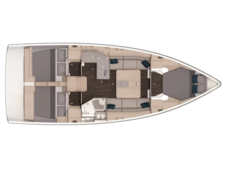 Bootverhuur Procida goedkoop Dufour 37