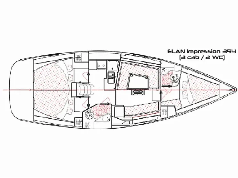 Jachthuur in Gouviá - Elan Elan Impression 394 Impression Thalia via SamBoat