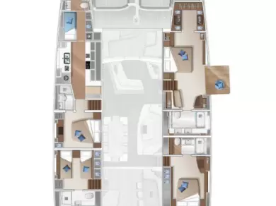 Bootverhuur Lagoon Lagoon 77 in Ajaccio via SamBoat