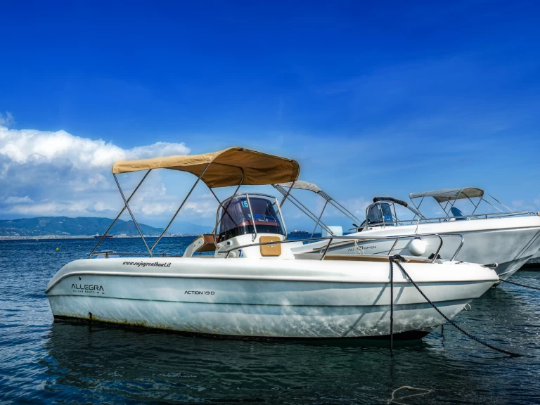 Huur een Allegra Boats All 19 Open in Cetara