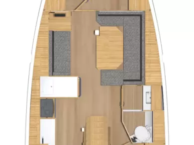 Verhuur Zeilboot in Trogir - Bavaria Bavaria C38 Style