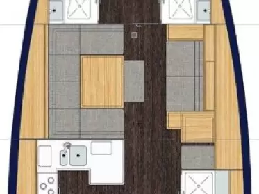 Verhuur Zeilboot in Gouviá - Bavaria Bavaria C50 Style