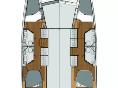 Verhuur Catamaran Fountaine Pajot met vaarbewijs
