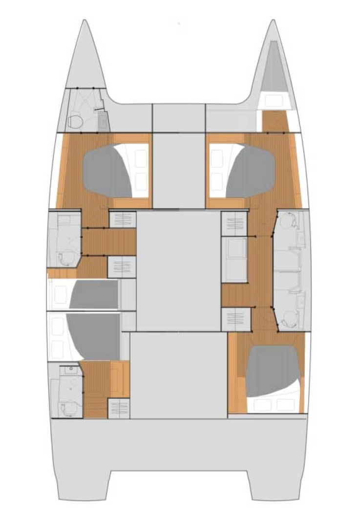 Jachthuur in Biograd na Moru - Fountaine Pajot Tanna 47 via SamBoat