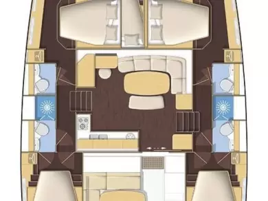 Huur een Lagoon Lagoon 421 in Šibenik