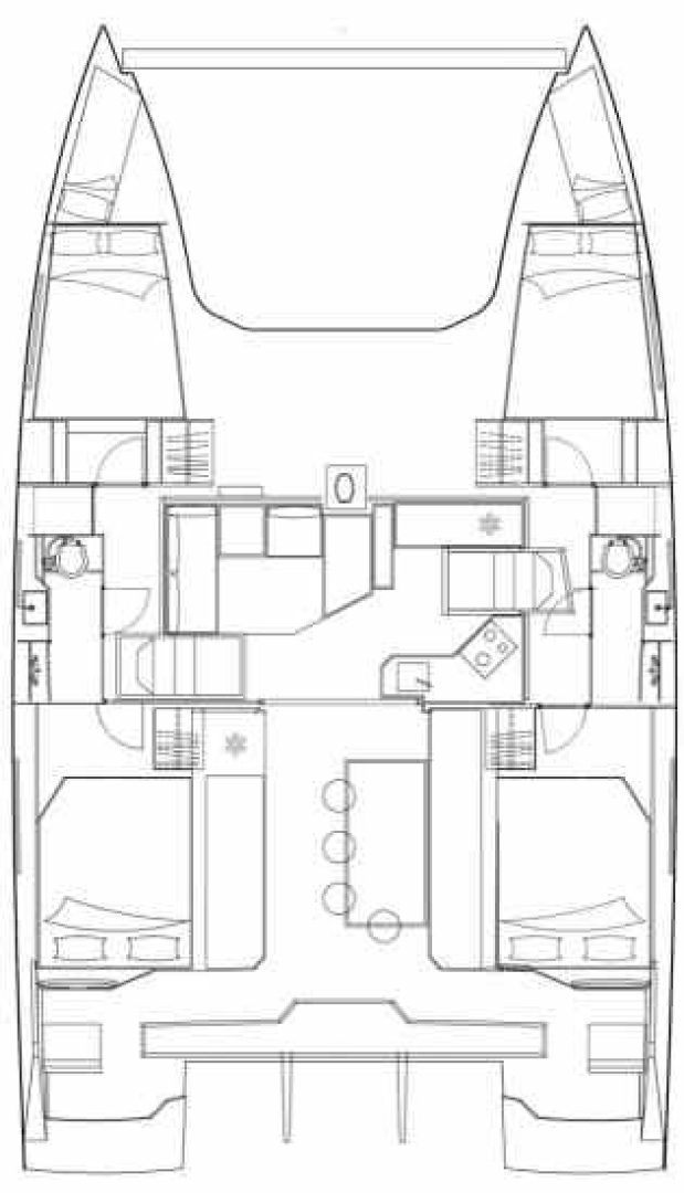 Huur Catamaran met of zonder schipper Nautitech in Tropea