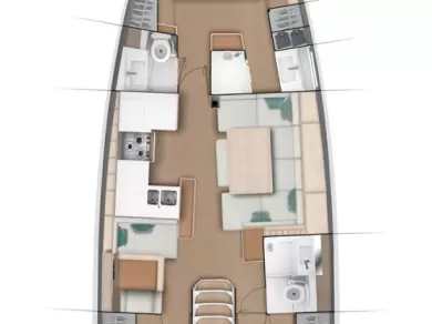 Huur Zeilboot met of zonder schipper Jeanneau in Göcek