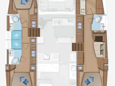 Huur een Lagoon Lagoon 46 in Portocolom