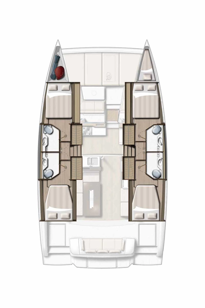 Verhuur Catamaran Bali met vaarbewijs