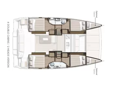 Verhuur Catamaran Bali met vaarbewijs