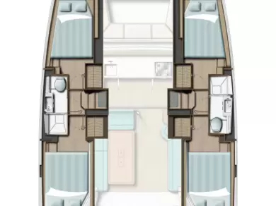 Verhuur Catamaran in Palma de Mallorca - Bali Bali Catsmart