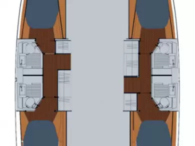 Verhuur Catamaran Fountaine Pajot met vaarbewijs