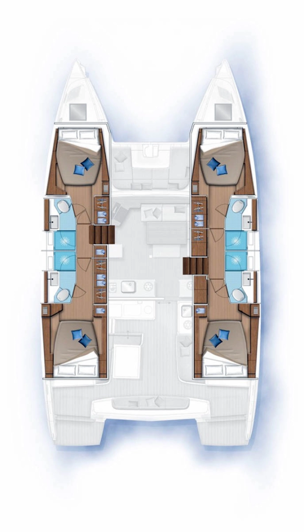 Lagoon Lagoon 46 te huur van particulier of professional in Road Town