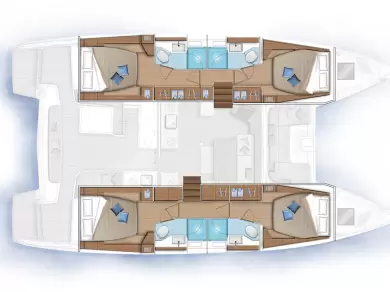 Lagoon Lagoon 46 te huur van particulier of professional in Road Town