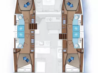 Catamaran te huur in Eden Island voor de beste prijs